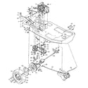 Craftsman 502255650 replacement parts drive system diagram