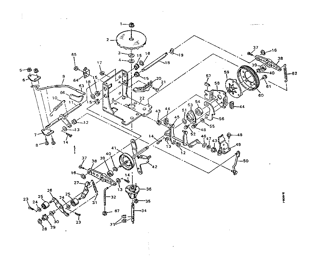 Craftsman 502255653 replacement parts transmission diagram