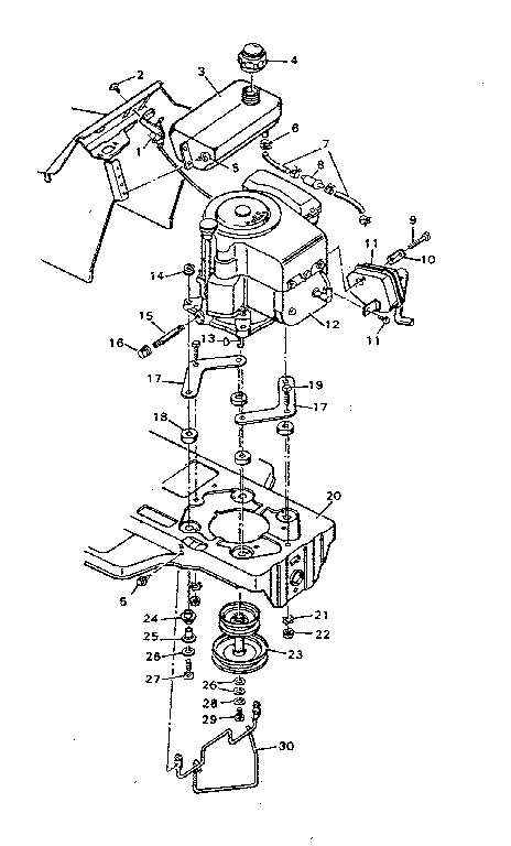Craftsman 502255710 engine diagram