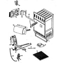 Kenmore 867768030 functional replacement parts diagram