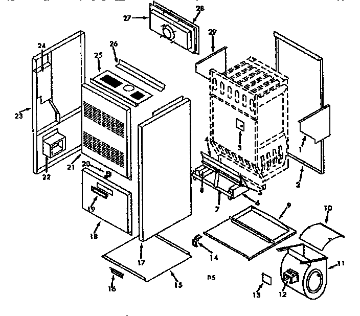 Kenmore 867768040 non-functional replacement parts diagram