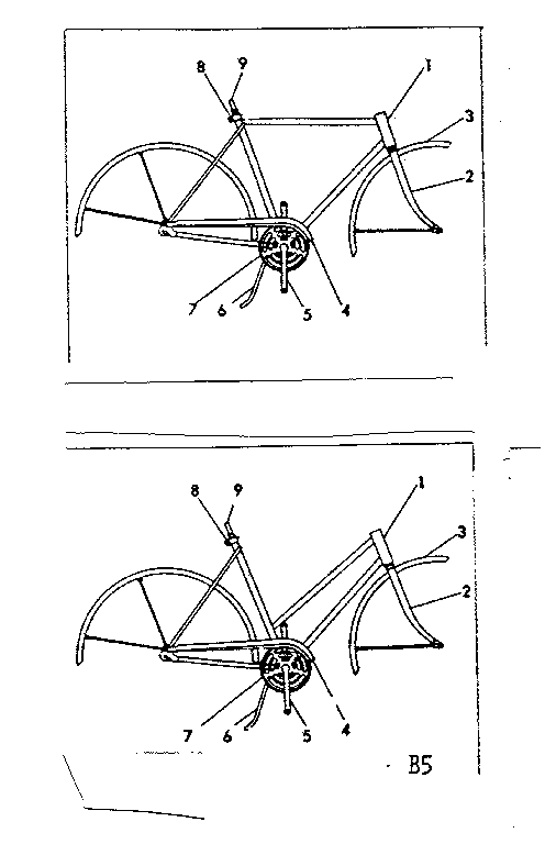 Sears 502473780 frame assembly diagram
