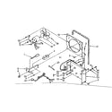 Kenmore 106855301 air flow and control parts diagram
