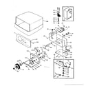 Kenmore 625340222 timer assembly, face plate and safety shut-off diagram