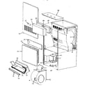 Kenmore 867769480 non-functional replacement parts diagram