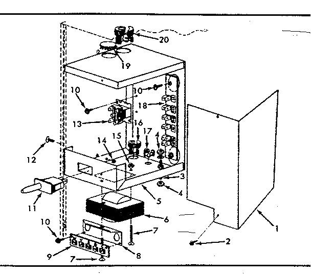 Kenmore 867774332 control box diagram