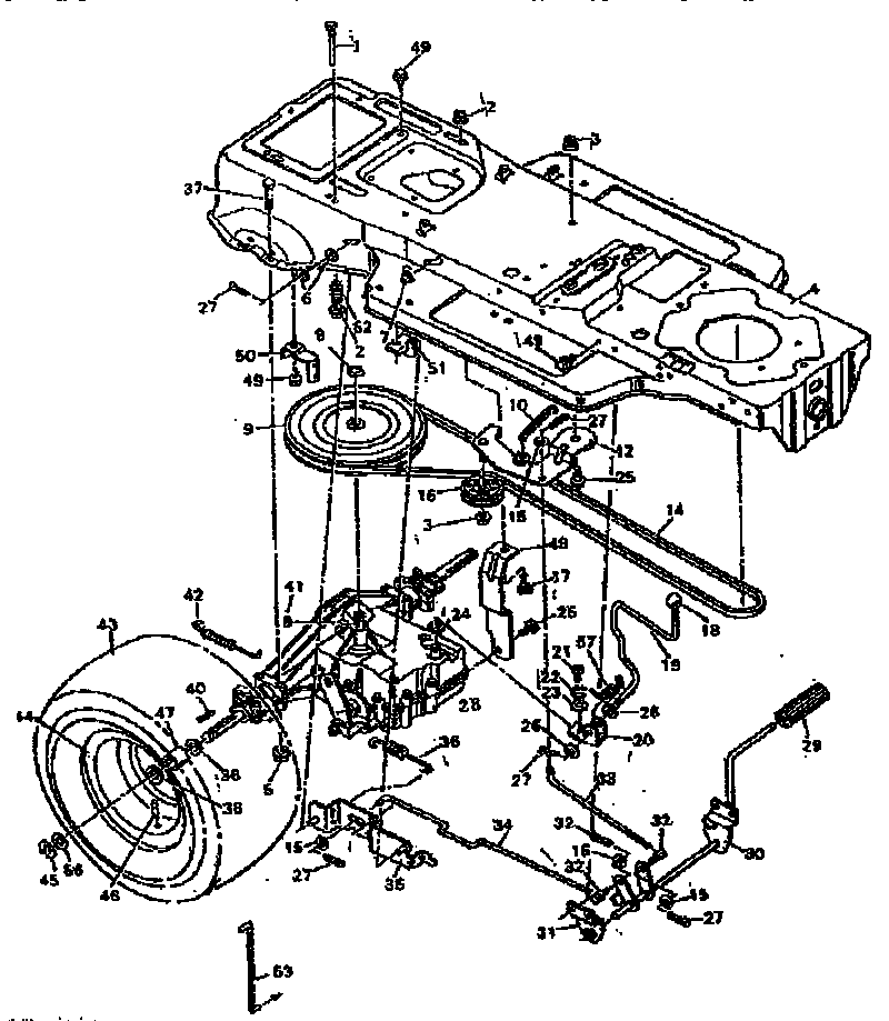 Craftsman 502255751 motion drive diagram