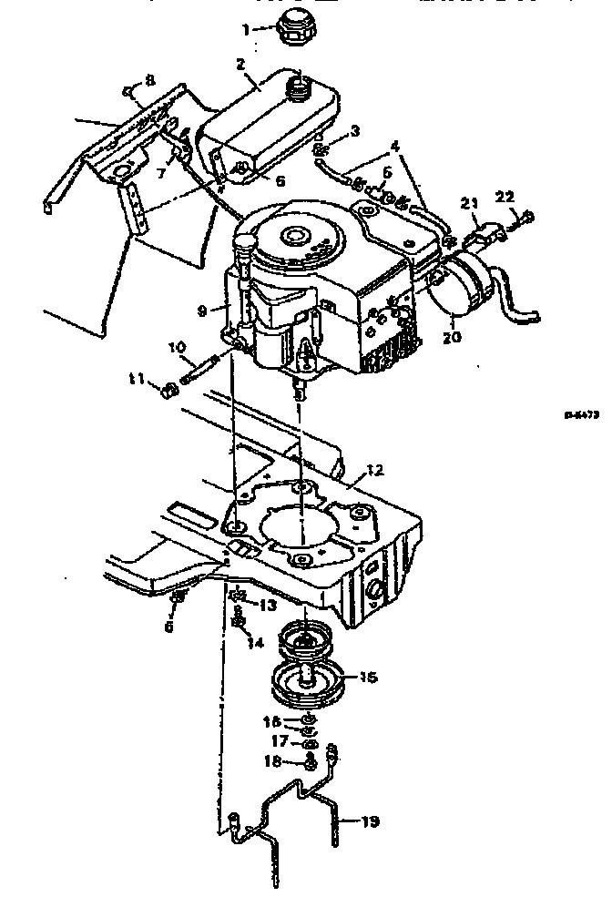 Craftsman 502255751 engine mount diagram