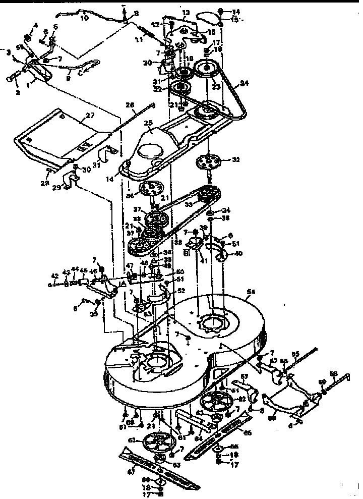 Craftsman 502255751 blade housing diagram