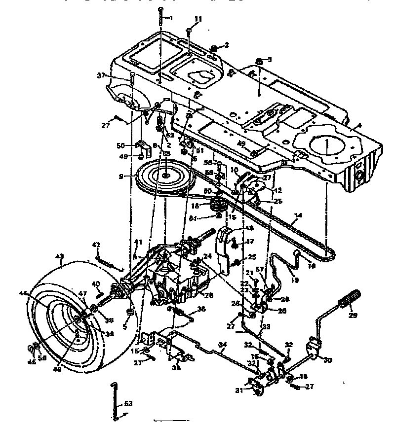 Craftsman 502255752 motion drive diagram