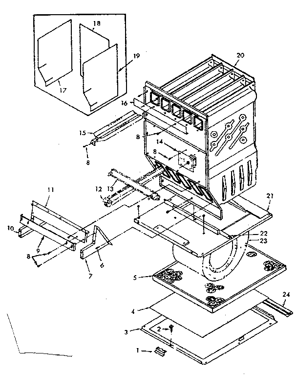 Kenmore 867763344 heat exchanger diagram