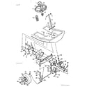 Craftsman 502254140 replacement parts steering system diagram