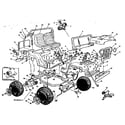 Power Wheels 4680 replacement parts diagram