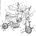 Power Wheels 0728 replacement parts diagram