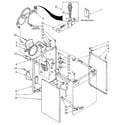 Kenmore 11084671100 rear and side panel diagram