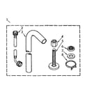 Kenmore 11084671100 optional permanent installation kit diagram