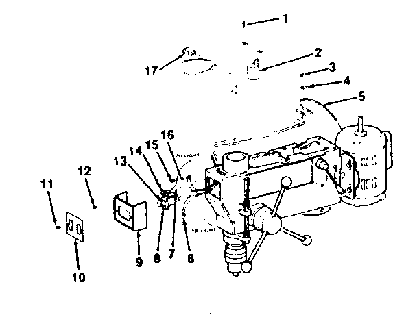 Craftsman 113213853 key switch assembly diagram