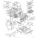 Kenmore 9116288411 body section diagram