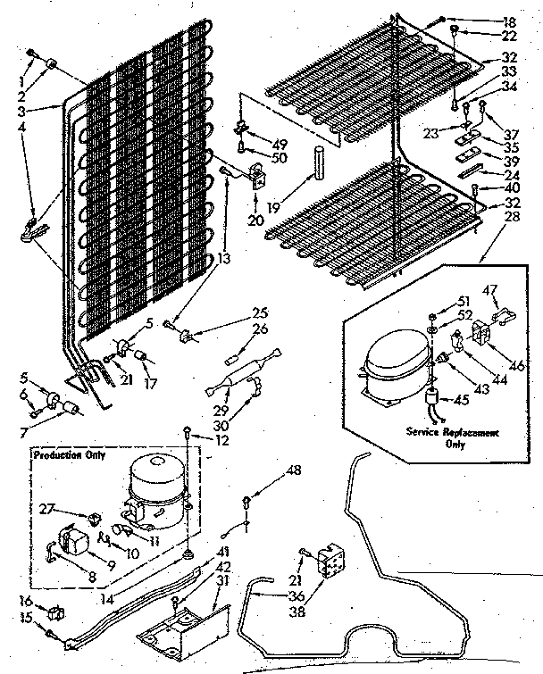 Kenmore 1068260311 unit diagram