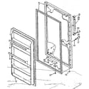 Kenmore 1068263511 door parts diagram