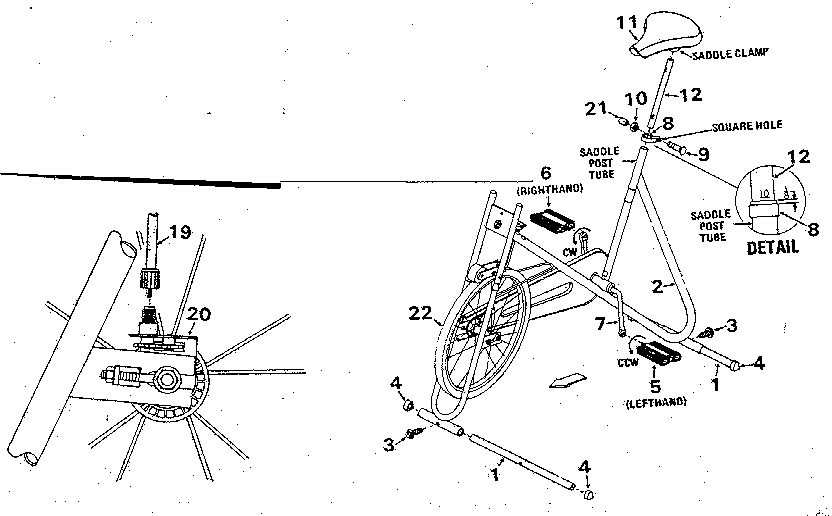 Lifestyler 37428534 gearbox and frame assembly diagram
