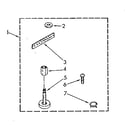 Kenmore 11081310140 miscellaneous parts diagram