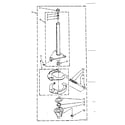 Kenmore 11081310140 brake and drive tube parts diagram