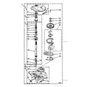 Kenmore 11081310140 gearcase parts diagram