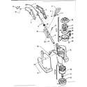 Craftsman 257798201 drive shaft and cutter head assembly diagram