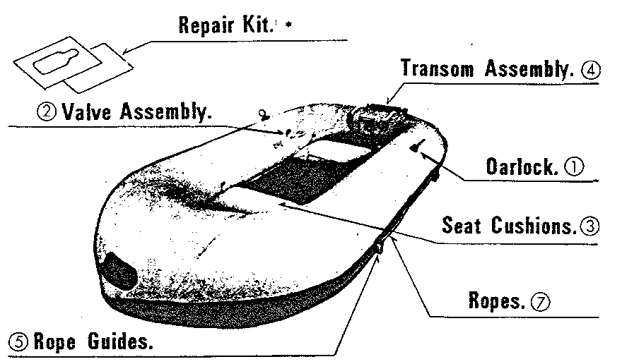 Sears 690602461 replacement assemblies diagram