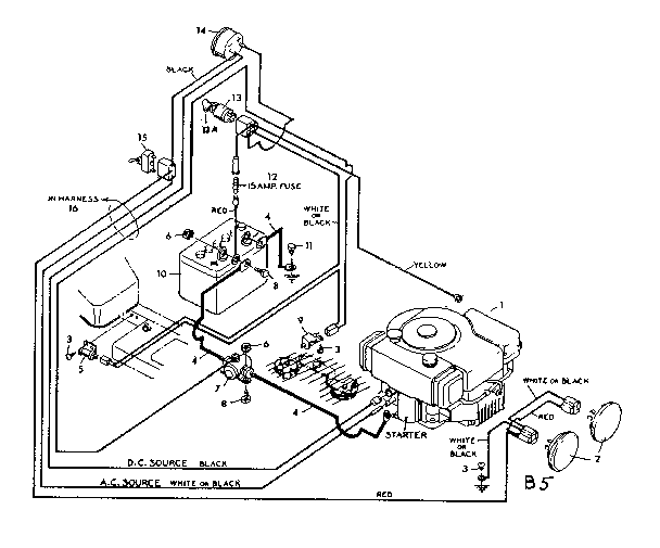 Craftsman 1432336 model no. 502.25910 (10 h.p.) only diagram