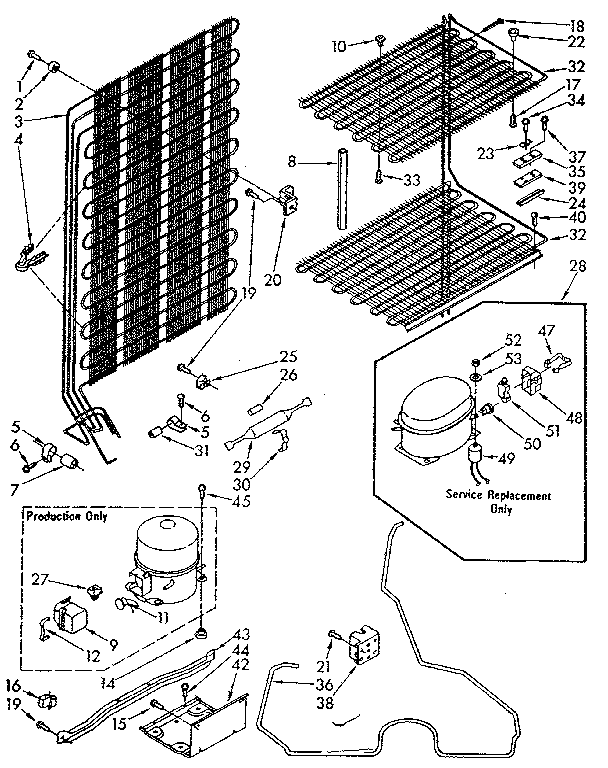 Kenmore 1068262181 unit diagram