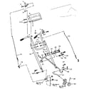 Craftsman 536882501 handle assembly diagram