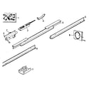 Craftsman 13953513 rail assembly diagram