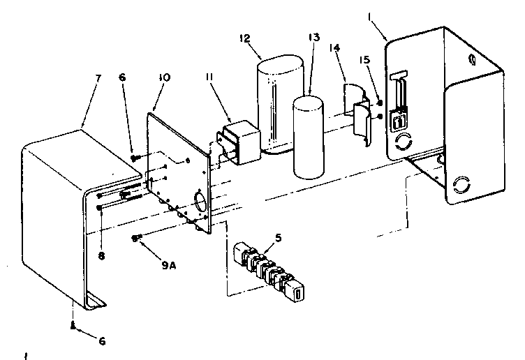 Craftsman 390281140 control box (energy efficient) diagram