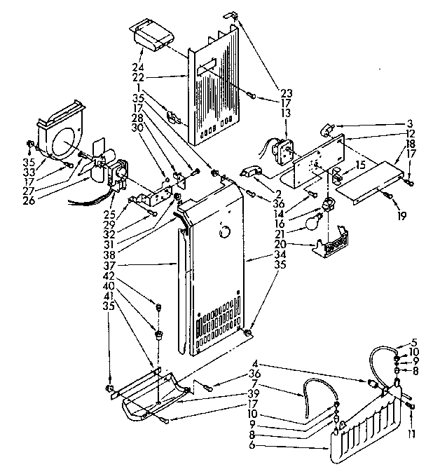 Kenmore 1068566830 air flow diagram