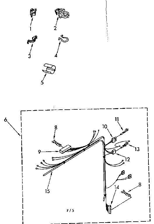 Kenmore 11081362450 wiring harness diagram