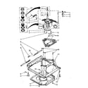 Kenmore 11081362850 machine base diagram