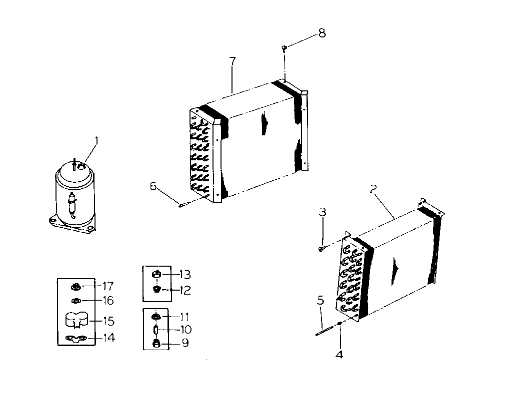 Kenmore 2538753081 unit diagram