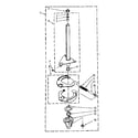 Kenmore 11081476240 brake and drive tube parts diagram