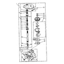 Kenmore 11081476240 gearcase parts diagram
