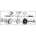 Sears 502476820 3-speed stick replacement parts diagram