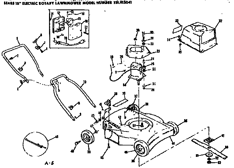 Craftsman 131915041 replacement parts diagram