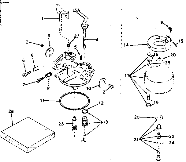 Craftsman 91725371 carburetor diagram