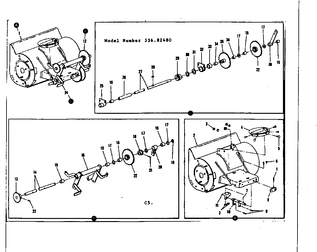 Craftsman 53682488 engine base assembly diagram