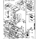 Kenmore 11629973 base assembly diagram