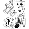 Kenmore 15810400 motor assembly diagram