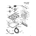 Kenmore 1034327200 cooktop diagram