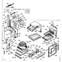 Kenmore 1037177221 body section diagram