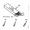 Kenmore 1037177221 wire harnesses & components diagram